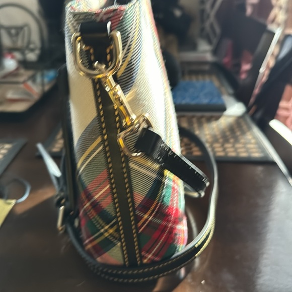 Dooney and Bourke small zip crossbody white tart - Picture 2 of 9